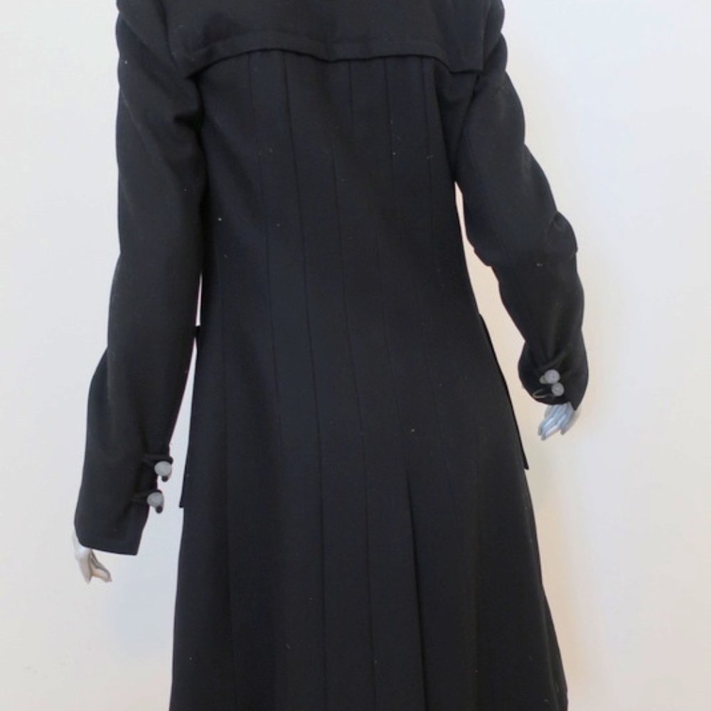 Chanel Duffle Coat Wool Hooded Toggle Jacket - Picture 6 of 12